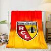 Racing Club De Lens Crest Portable Blanket/Soft Blanket Bedding Blanket Suitable for Travel Camping Living Rooms Offices Sofas Fan Gifts