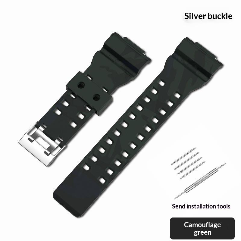 Applicable To Casio Strap Casio G-SHOCK Series Watch Strap GA-110GBGD120GA Sports Silicone