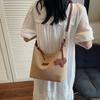 Summer new fashionable high-value tote bag women's bag large-capacity woven straw shoulder bag messenger bag