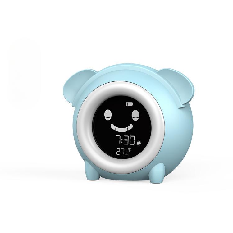 

Creative Cartoon Dog Sleeping Student Bedroom Bedside Electronic Clock with LED Light Wake Up Alarm Clock