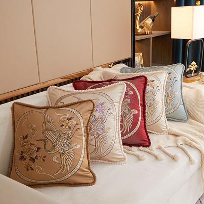 Jacquard High-precision Bedside Pillow and Backrest High-end Sofa Pillow for Side Sleeping