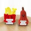 Desk Accessorie Crochet Ornament Crochet Vegetable Office Table Accessorie Room Decor Kindergarten Graduation Gift Birthday