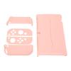 Protective Case for Switch Color Shell Full Protection Ergonomic Hand Grip Game Console Housing Cover Sakura Pink