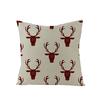 Linen Christmas Pillowcase Home Christmas Sofa Pillowcase Christmas