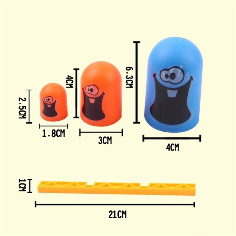 Board Game 2 Players Tic Tac Toe Big Eat Small Gobble Parent Children Interactive Competition Match Party Games Toys Gift