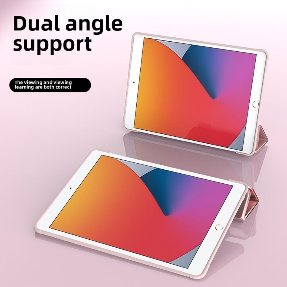 Soft Silicone 3 Fold Case for 2022 iPad 10 10.2 Inch iPad Pro 11 Mini 6 Air 5 Protective Cover