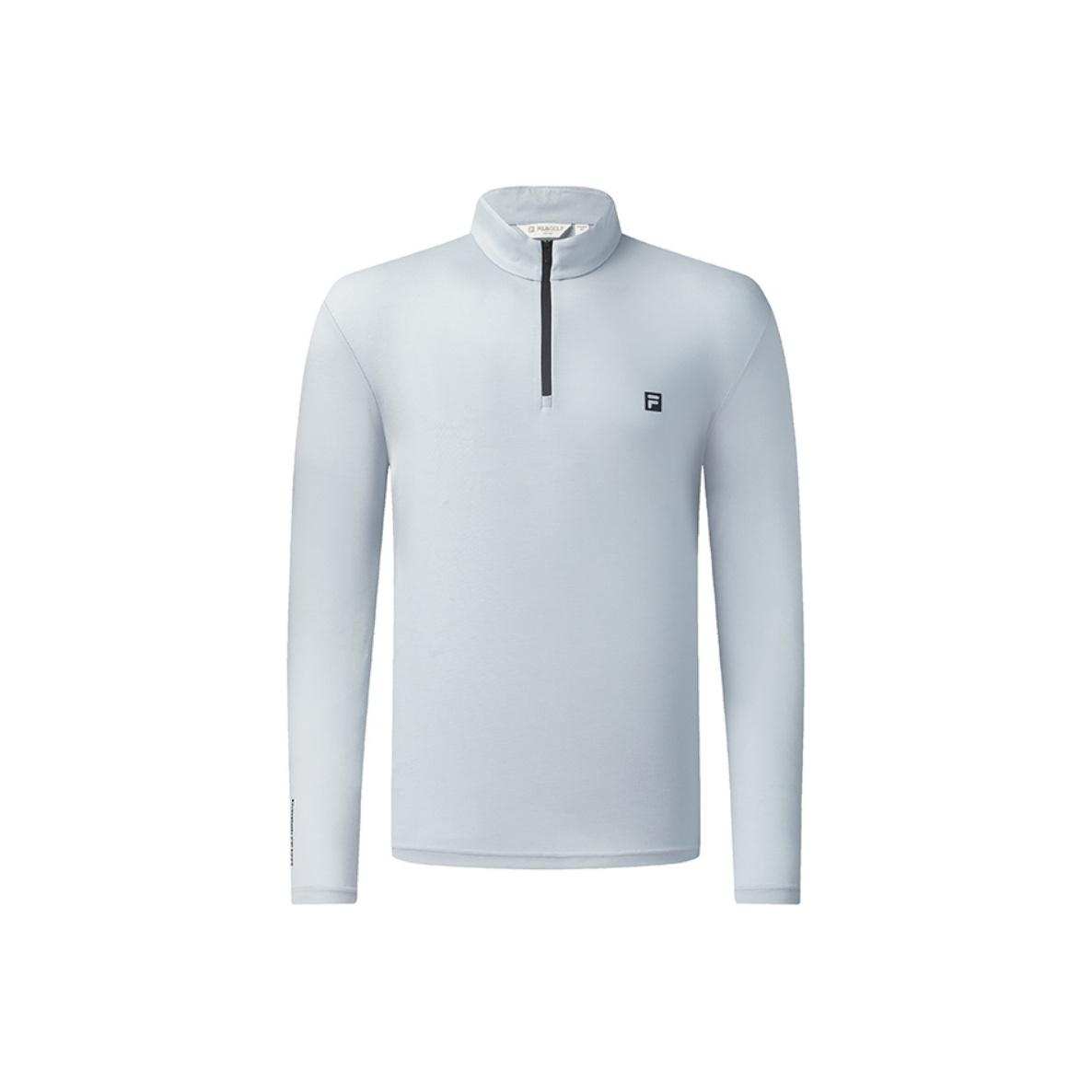 

FILA Golf Series Simple Stylish Casual Sports Comfortable Knitted Long Sleeve T-Shirt Men Tops A11M545223FLB M