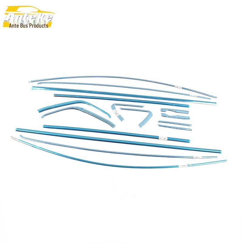 Lifan X50 Stainless Steel Window Trim Anti-Scratch Decorative Stickers