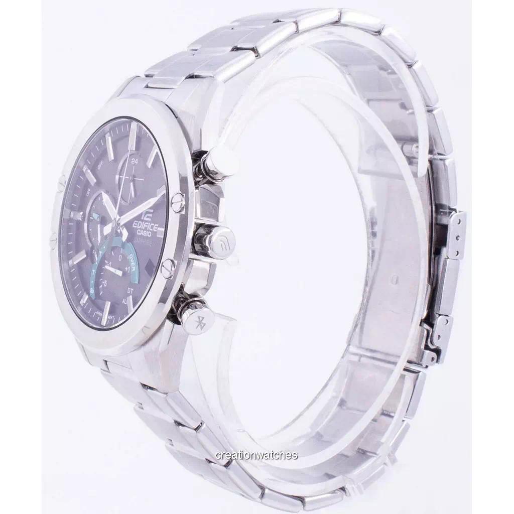 Generalüberholte Casio Edifice EQB-1000D-1A Quarz Herrenuhr