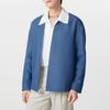 Women Men Couple Long Sleeve Solid Color Casual Open Front Coat Cardigan