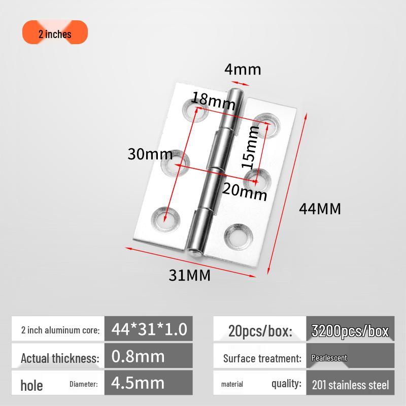 Tiché panty pro skříně a okna z nerezové oceli 304 - Velikosti: 1'', 1,5'', 2'', 3'', 4''