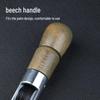 Hand-Stitched Cowhide Leather Sewing Tool Kit: Needle, Awl, Punch for Shoe Repair and Binding