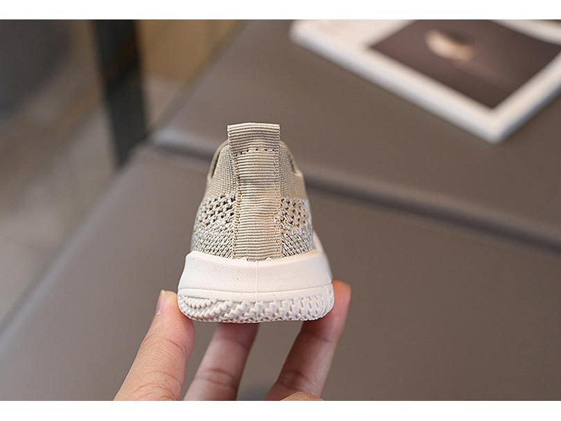 2025 Kids' Flyknit Slip-On Sports Shoes - Breathable, Soft Sole, Double Mesh for Boys & Girls