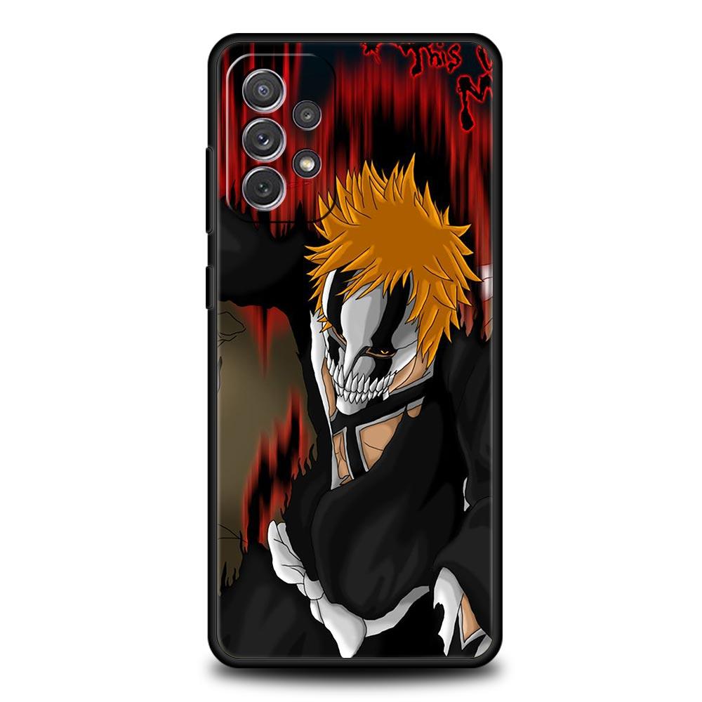 Bleach Kurosaki Ichigo Phone Case For Samsung Galaxy A51 A13 A71 A21S A12 A11 A31 A41 A01 A03s A22 A23 A33 A73 A53 5G Cover