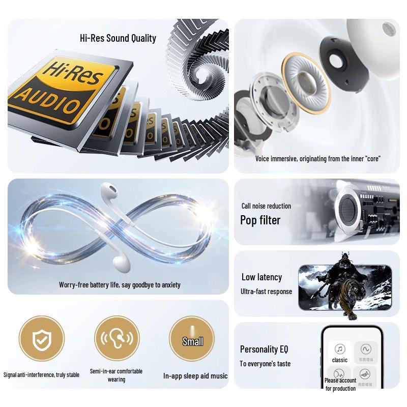 EDIFIER H180Plus Type-C Wired Earphones