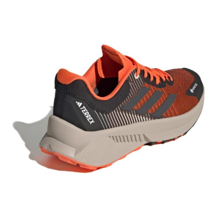 Adidas Terrex Soulstride Flow Gore Tex Core Black Grey Semi Impact Orange Women's IF5041