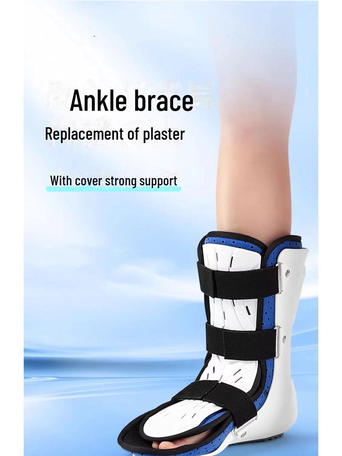 

Бандаж для підтримки щиколотки та стопи: Опущення стопи, корекція литкового м яза, ортез для тренування ахіллового сухожилля. Medium