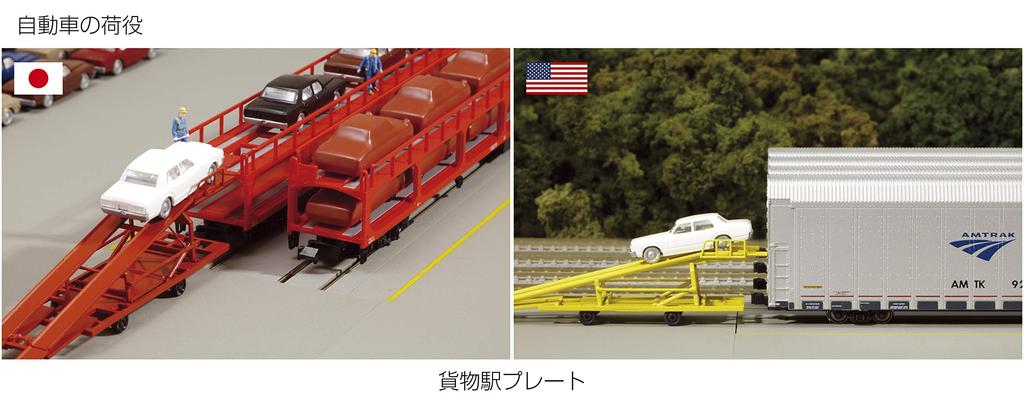 KATO N Gauge Freight Station Plate Extension Set 23-143 Railway Model Supplies