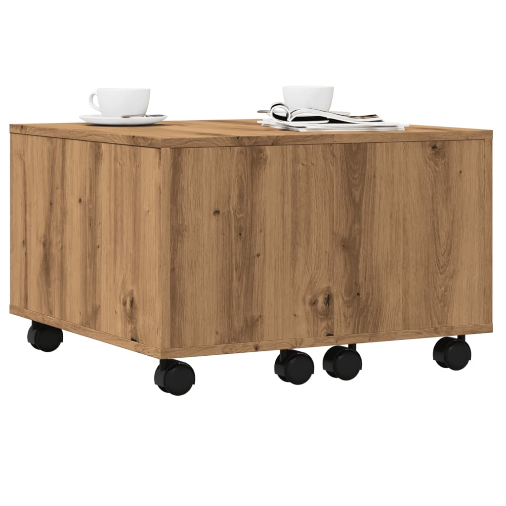 Coffee Table, Artisan Oak, 60x60x38 Cm