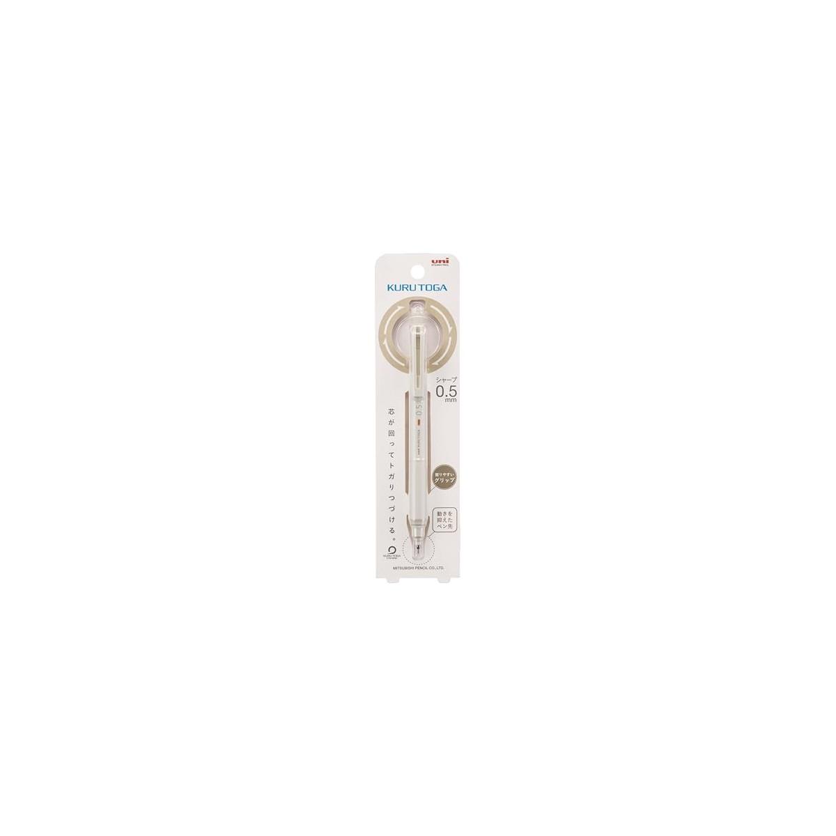 Mechanical Pencil Mitsubishi Pencil Kuru Toga KS 0.5mm, Ivory