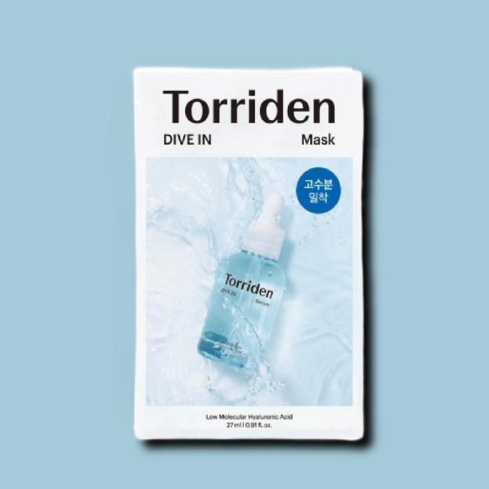 

TORRIDEN Mask Pack Dive-in Low-Molecular Hyaluronic Acid Mask 27ml x 10 Sheets (30329927) TORRIDEN Hyaluronic Acid Mask 27ml x 10 sheets