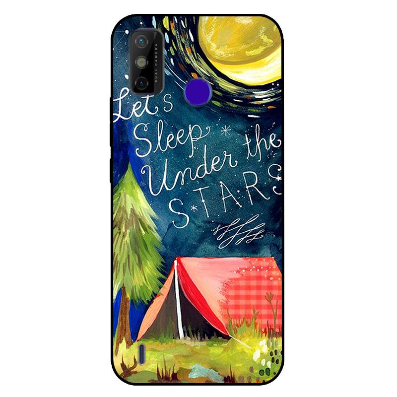 For Tecno Spark 6 GO Case Shockproof Soft Silicone TPU Back Cover For Tecno Spark 6 Go Phone Cases Spark6 GO Case Cute Cartoon