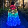LED Luminous Butterfly Wings - Belly Dance, Fairy Costume, Catwalk Fluorescent Cloak