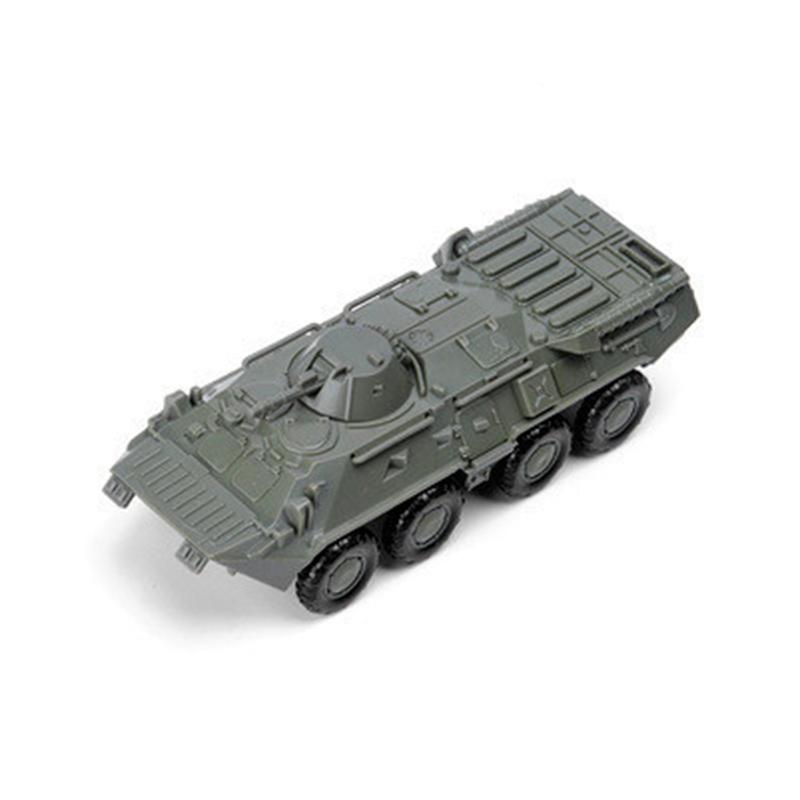 4D 1/72 Military Vehicles Model Truck Tank Jeeps Armored Transport Car Fighting Chariot Building Sand Table Scene Boy Toy Gift