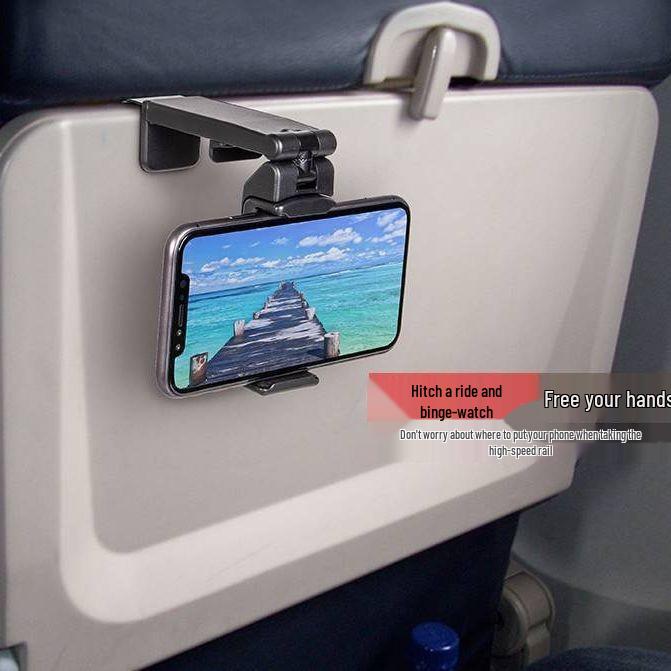 New Portable Multifunctional Folding Phone Holder: Rotating Selfie, Desktop & Live Broadcast Stand.