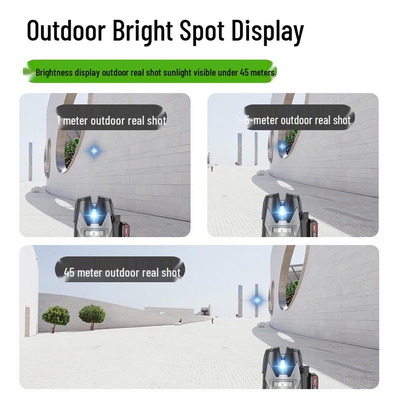 High Precision Automatic Infrared Laser Level with Strong Light for Indoor/Outdoor Use