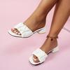 2026Pleated Summer  Trend Outdoor Flat Sandals Women Flip Flops Casual Comfortable Slippers Soft Design Shoes Women