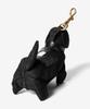 Anya Hindmarch Bag Charm 5050925 Charm Dog Poo Bag in AH Logo Nylon with One Size Calf, Women's, Black, [Used]