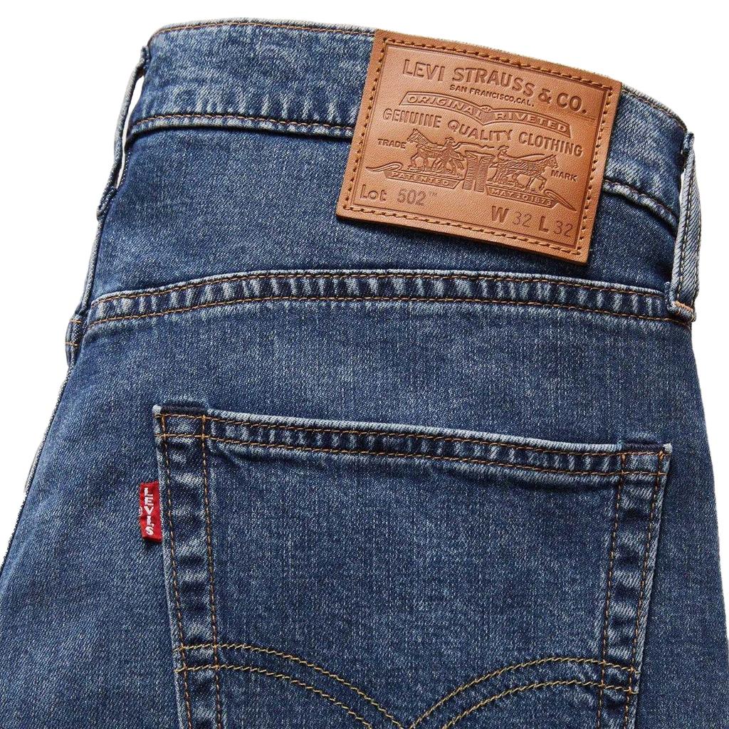 Levis Mens 502 Free To Cool Tapered Jeans