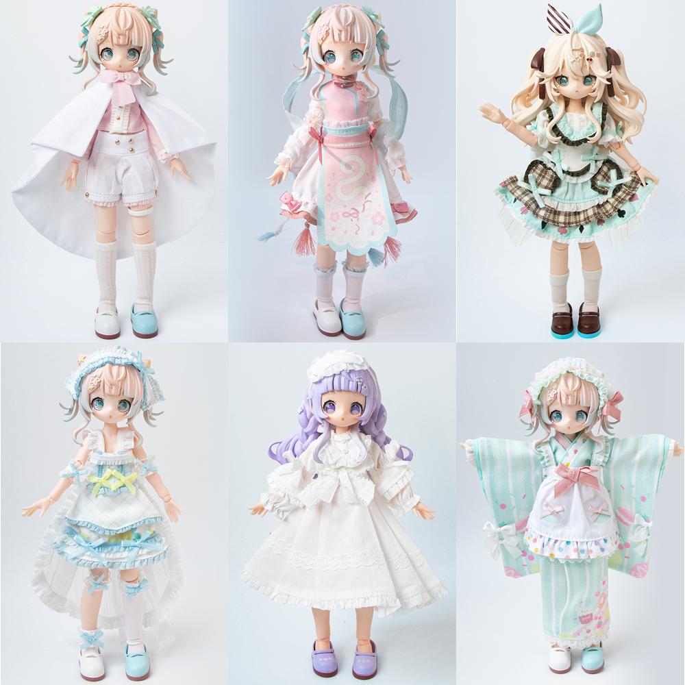 På Lager Wanmeng Sugary Girls 1/8Mjd Blind Box Bevegelig Dukke Actionfigur Dukke Trendy Leketøy Ornamenter Figur Søt Gutt Jente Gave