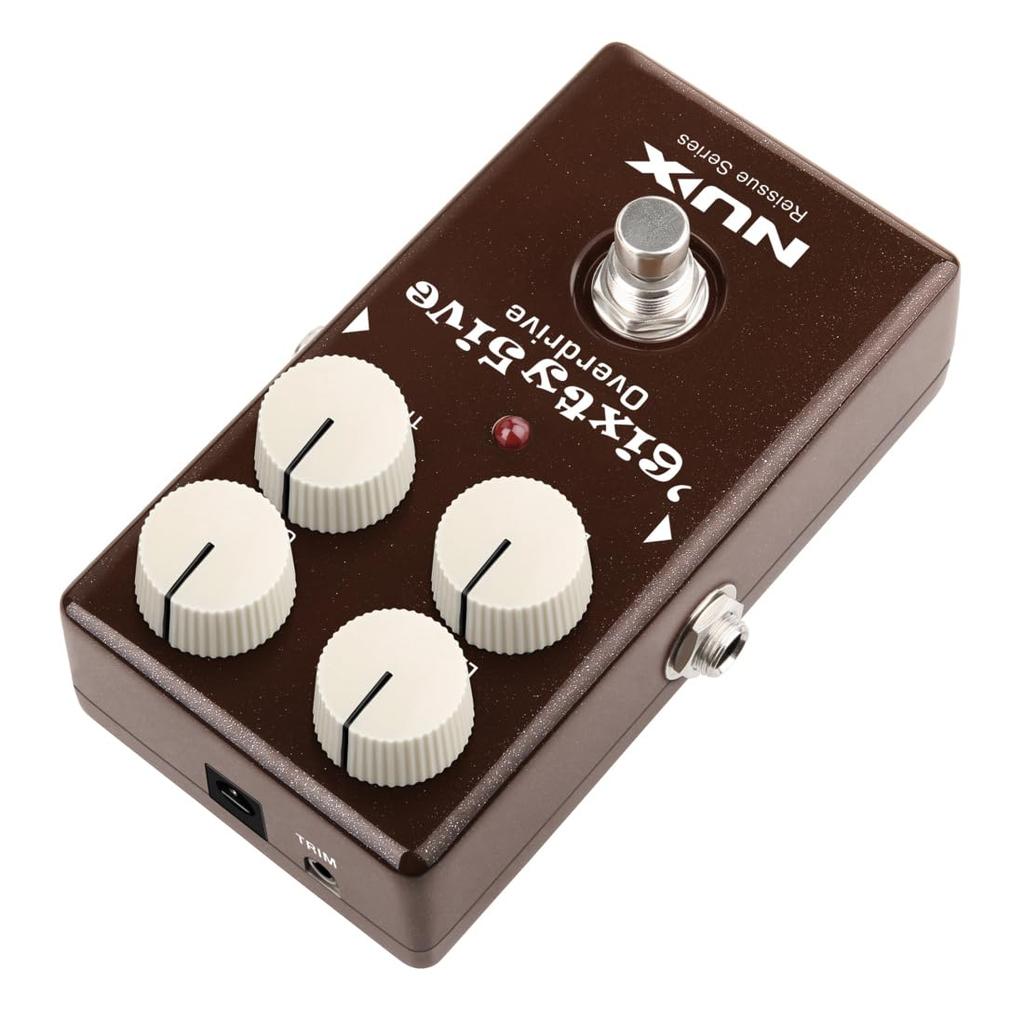 NUX 6ixty 5ive Overdrive Guitar Effect Pedal