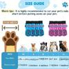 Reflective Anti-Slip Dog Socks Adjustable Dog Paw Protectors Dog Shoes Socks  Anti-Scratch