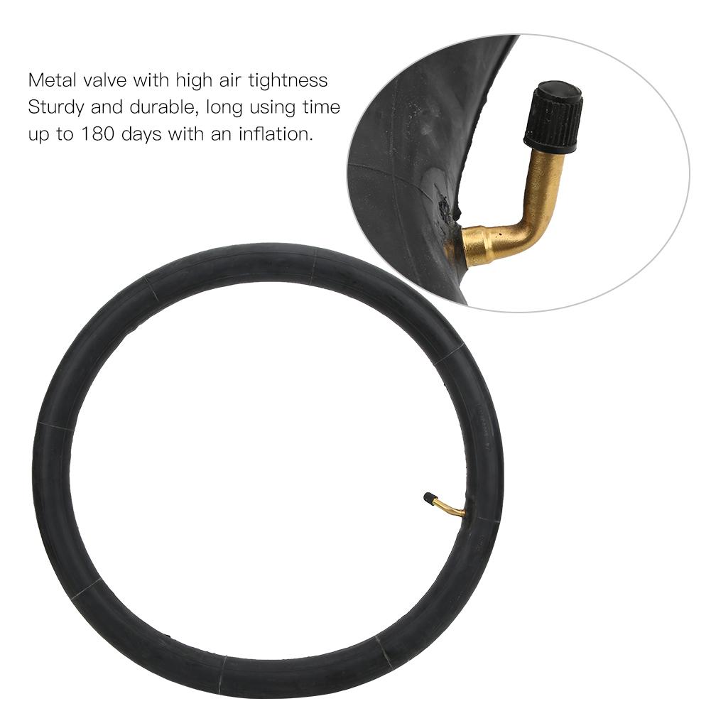 Electric Bicycle Butyl Rubber Inner Tube with Metal Bent Valve E Bike Accessories(18X2.125 )