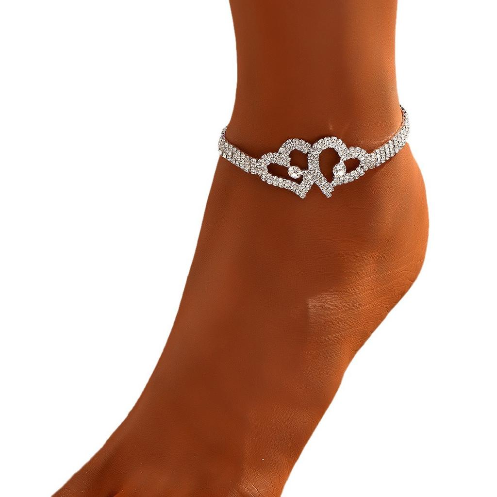 Diamond Shiny Beach Anklets Popular Accessories Women