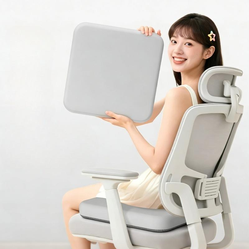 Non-slip Hemorrhoid Seat Cushion Rebound Chair Pad for Long Sitting,Memory Sponge Seat Cushion, Chair Cushion,Universal Sitting Chair Cushion, Fart