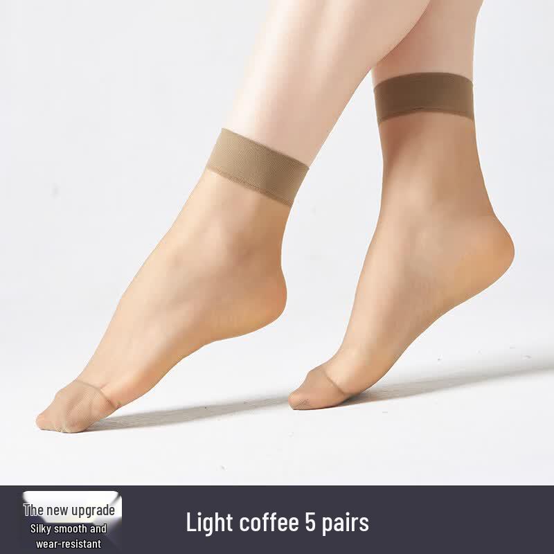 Langsha Women's Summer Sheer Ankle Socks