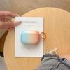 Summer refreshing gradual change color earphone case protective case for AirPods1/1 three or four generations pro1 generation all-inclusive case