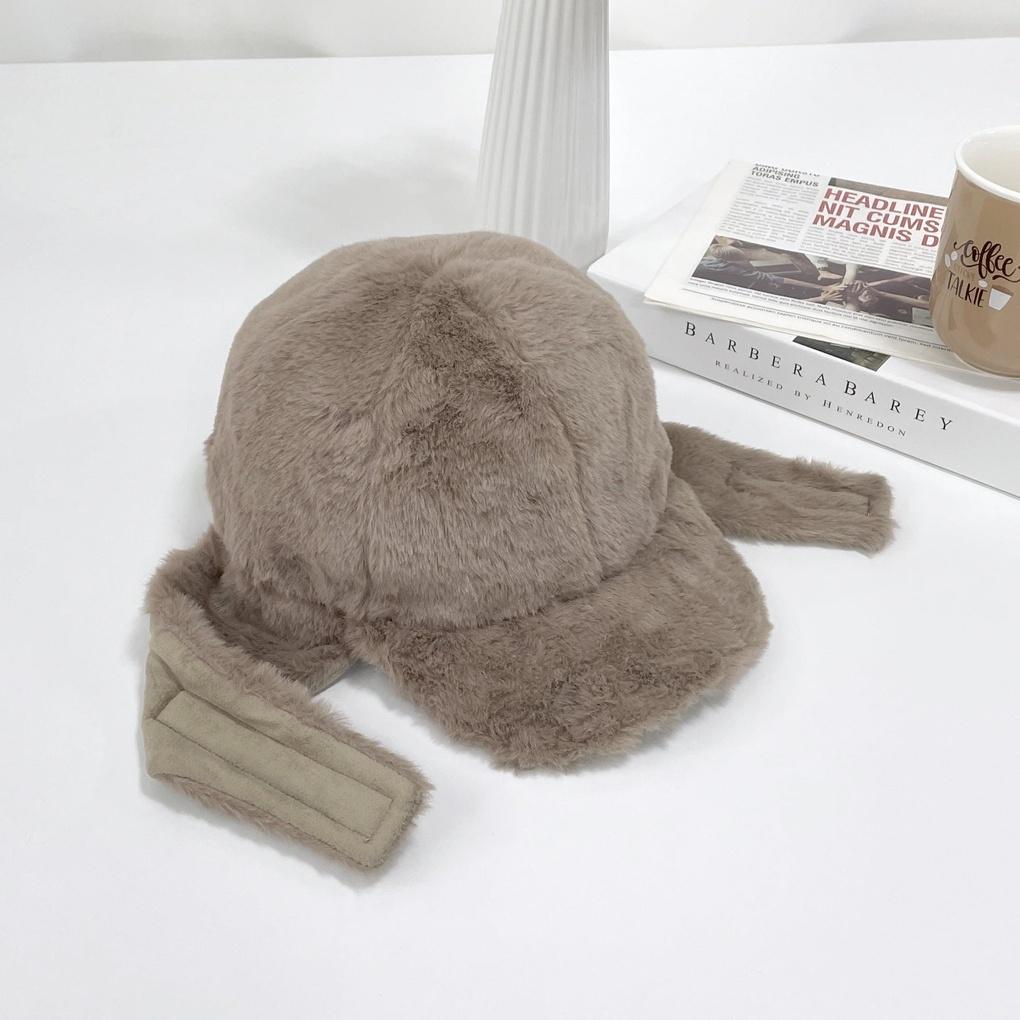Women's and Men's Daily Fur Velcro Earflap Hat