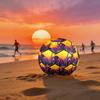1pc Giraffes Desert Theme Soccer Ball Football, Size 5, Lightweight PVC, Outdoor Training Soccer Ball,Sports Gift T61497