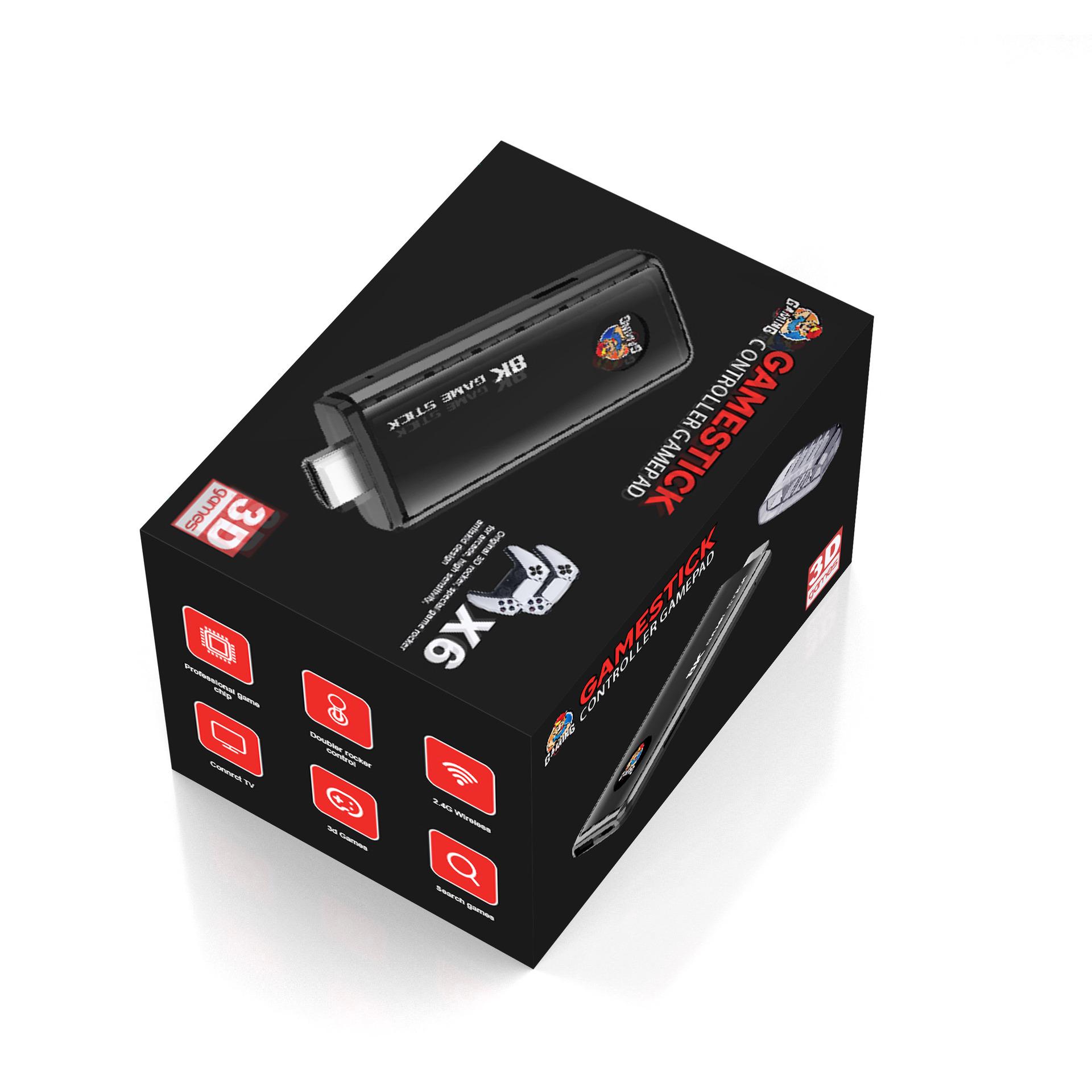 

HD Мини Беспроводная Игровая Консоль с Двумя Контроллерами X6PS1