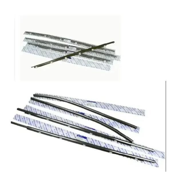 4 Pcs Black Outside Windows Glass Rubber for Hyundai IX35 82210-2S000 2010-2015 95cm 93cm Weatherstrip for Tucson LM 2nd