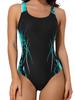 Printed One Piece Swimsuit Women Hollow Out Backless Triangle Skinny Sport Swimwear 2025 New Bathing Suit Professional Swimming