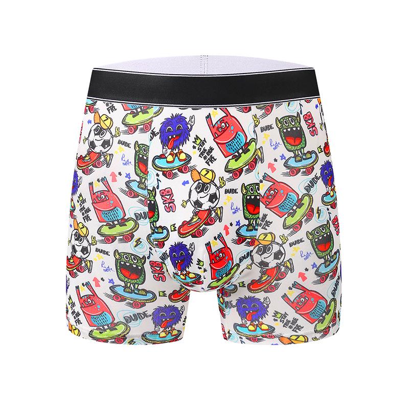 Men s Graffiti Print Stretchy Boxer Briefs XXL (EU)