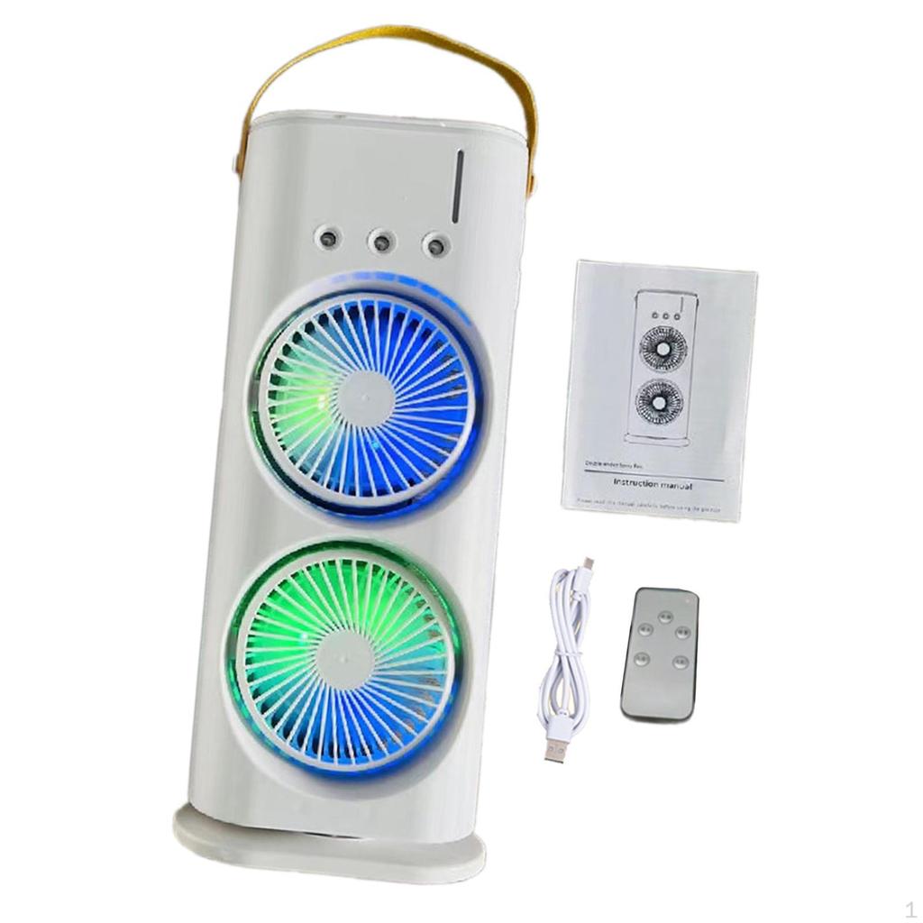 Oscillating Fan Portable Desk Small Tower Personal Quiet Table for Women Men