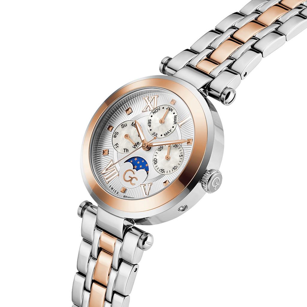 [Gc] White Topsy Chic (Z62001L1) Women's Watch