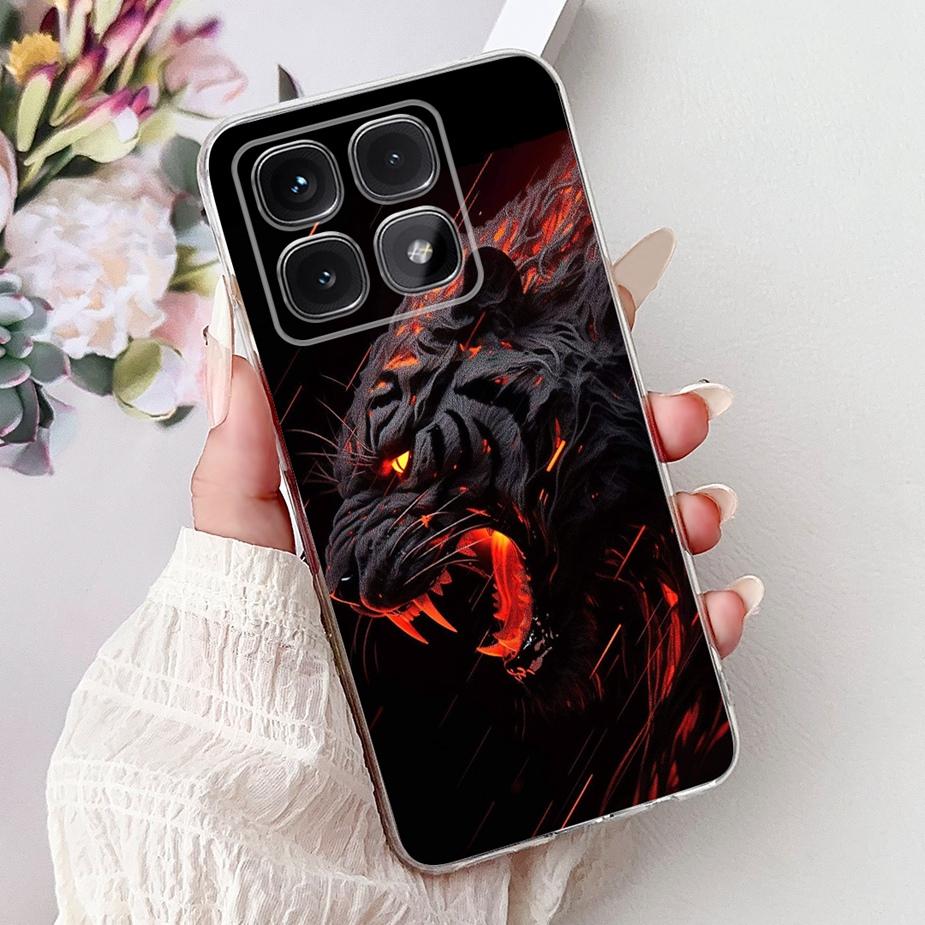 For Xiaomi Mi 14T Pro Case Cute Cat Fashion Painted Cover Soft Silicone Phone Case For Xiaomi 14T Pro Mi14T 5G Back Cover Bumper